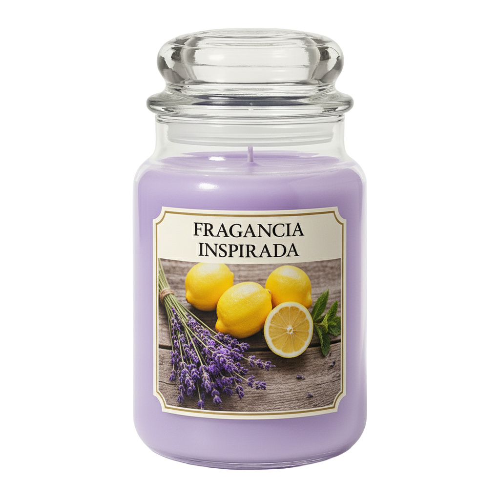 Fragancia Candle Craft - Lavender Lemon - Lavanda & Limón - Inspirada en Yankee Candle®